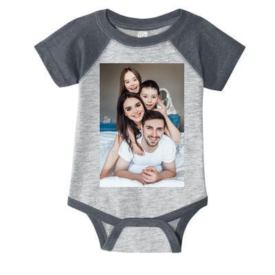 Add Custom Photo Picture Infant Baby Jersey Bodysuit