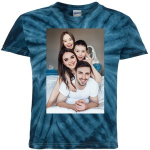 Add Custom Photo Picture Kids Tie-Dye T-Shirt