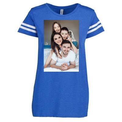 Add Custom Photo Picture Enza Ladies Jersey Football T-Shirt