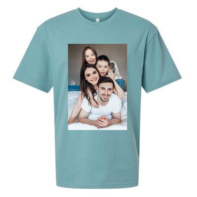 Add Custom Photo Picture Sueded Cloud Jersey T-Shirt