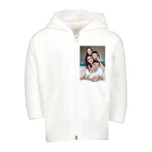 Add Custom Photo Picture Toddler Zip Fleece Hoodie