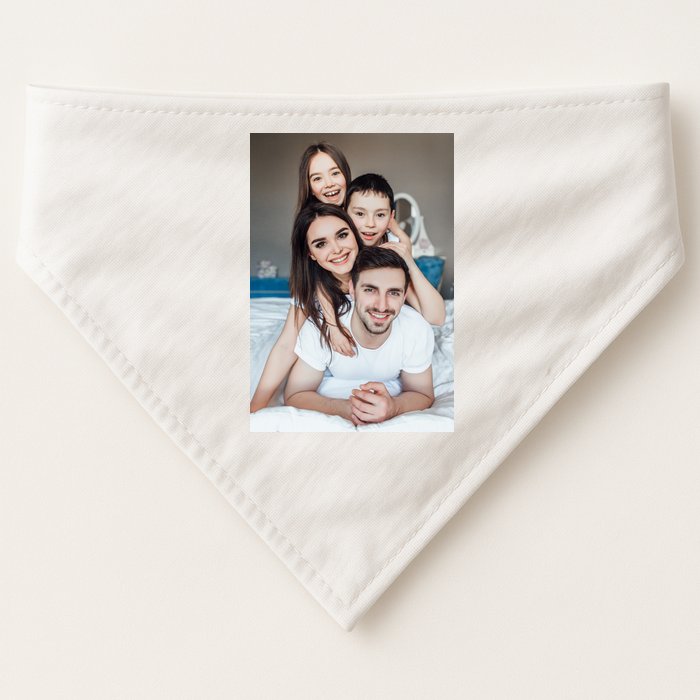 Add Custom Photo Picture USA-Made Doggie Bandana