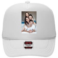 Add Custom Photo Picture High Crown Mesh Back Trucker Hat