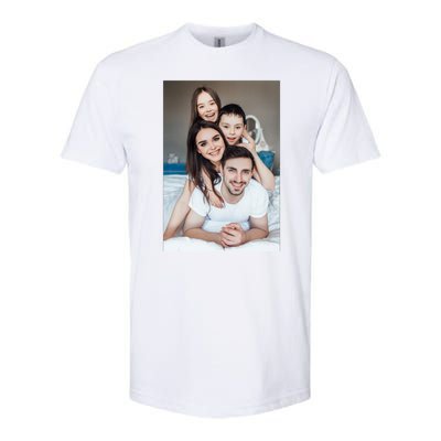 Add Custom Photo Picture Softstyle® CVC T-Shirt