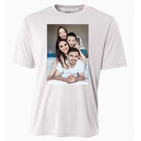 Add Custom Photo Picture Cooling Performance Crew T-Shirt