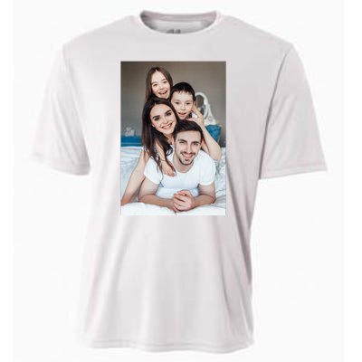 Add Custom Photo Picture Cooling Performance Crew T-Shirt