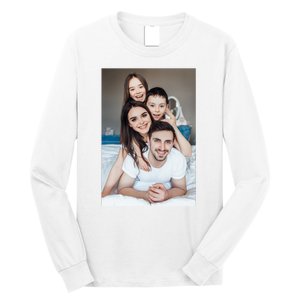 Add Custom Photo Picture Long Sleeve Shirt