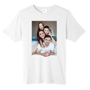 Add Custom Photo Picture Tall Fusion ChromaSoft Performance T-Shirt