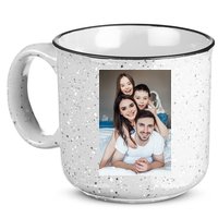 Add Custom Photo Picture 15oz Campfire Ceramic Mug