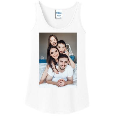 Add Custom Photo Picture Ladies Essential Tank