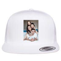 Add Custom Photo Picture Flat Bill Trucker Hat