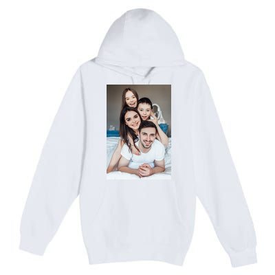 Add Custom Photo Picture Premium Pullover Hoodie