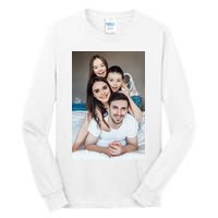 Add Custom Photo Picture Tall Long Sleeve T-Shirt