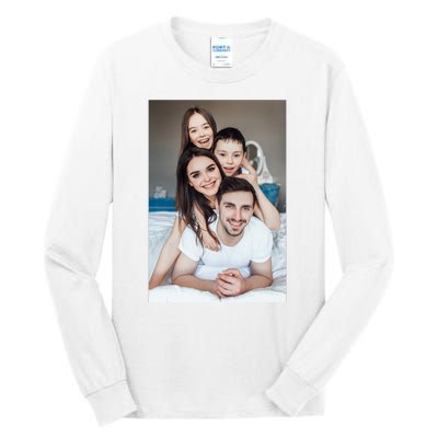 Add Custom Photo Picture Tall Long Sleeve T-Shirt