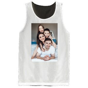 Add Custom Photo Picture Mesh Reversible Basketball Jersey Tank