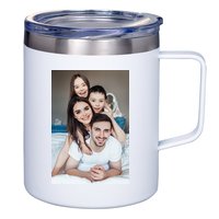 Add Custom Photo Picture 12oz Stainless Steel Coffee Mug