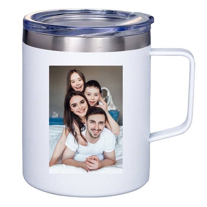 Add Custom Photo Picture 12oz Stainless Steel Coffee Mug