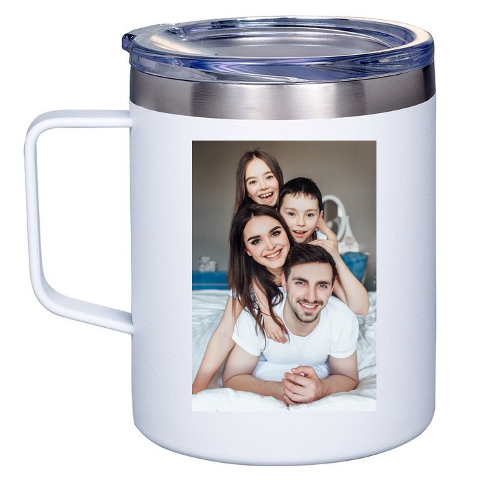 Add Custom Photo Picture 12oz Stainless Steel Coffee Mug