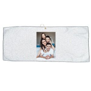 Add Custom Photo Picture Large Microfiber Waffle Golf Towel