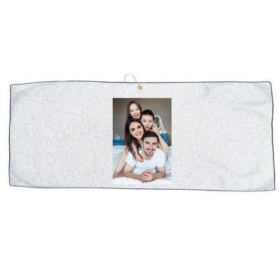 Add Custom Photo Picture Large Microfiber Waffle Golf Towel