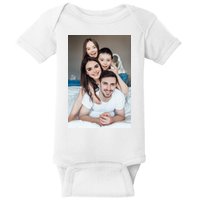 Add Custom Photo Picture Baby Bodysuit