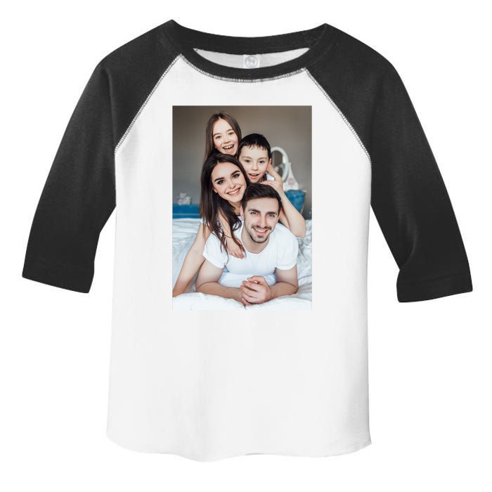 Add Custom Photo Picture Toddler Fine Jersey T-Shirt