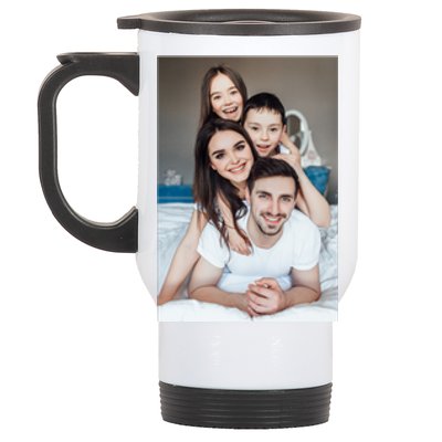 Add Custom Photo Picture Stainless Steel Travel Mug