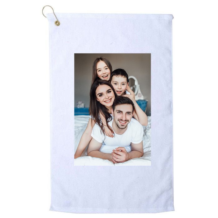 Add Custom Photo Picture Platinum Collection Golf Towel