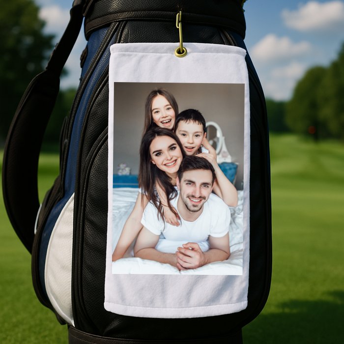 Add Custom Photo Picture Golf Towel