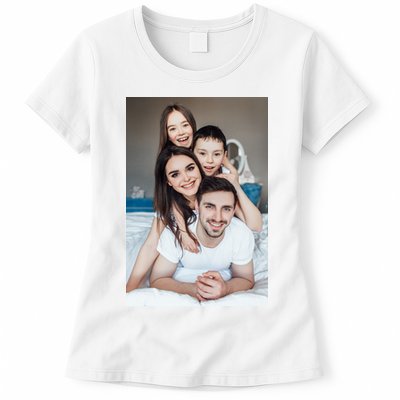Add Custom Photo Picture Womens T-Shirt
