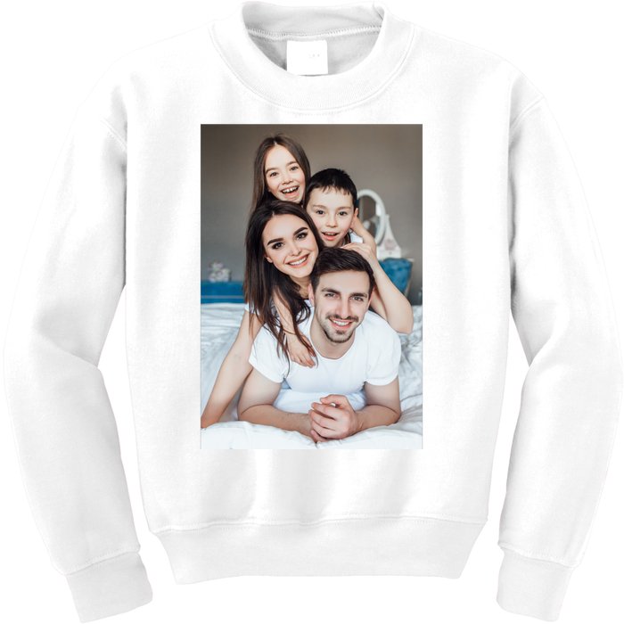 Add Custom Photo Picture Kids Sweatshirt