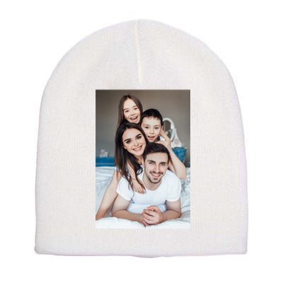 Add Custom Photo Picture Short Acrylic Beanie