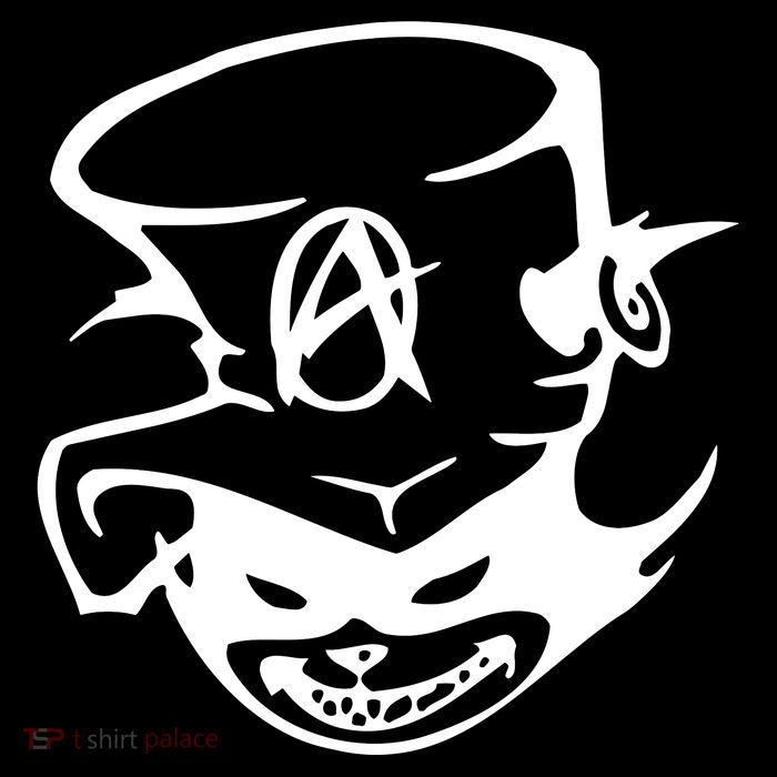 Anarchy Cat Punk Fun Tall T-Shirt