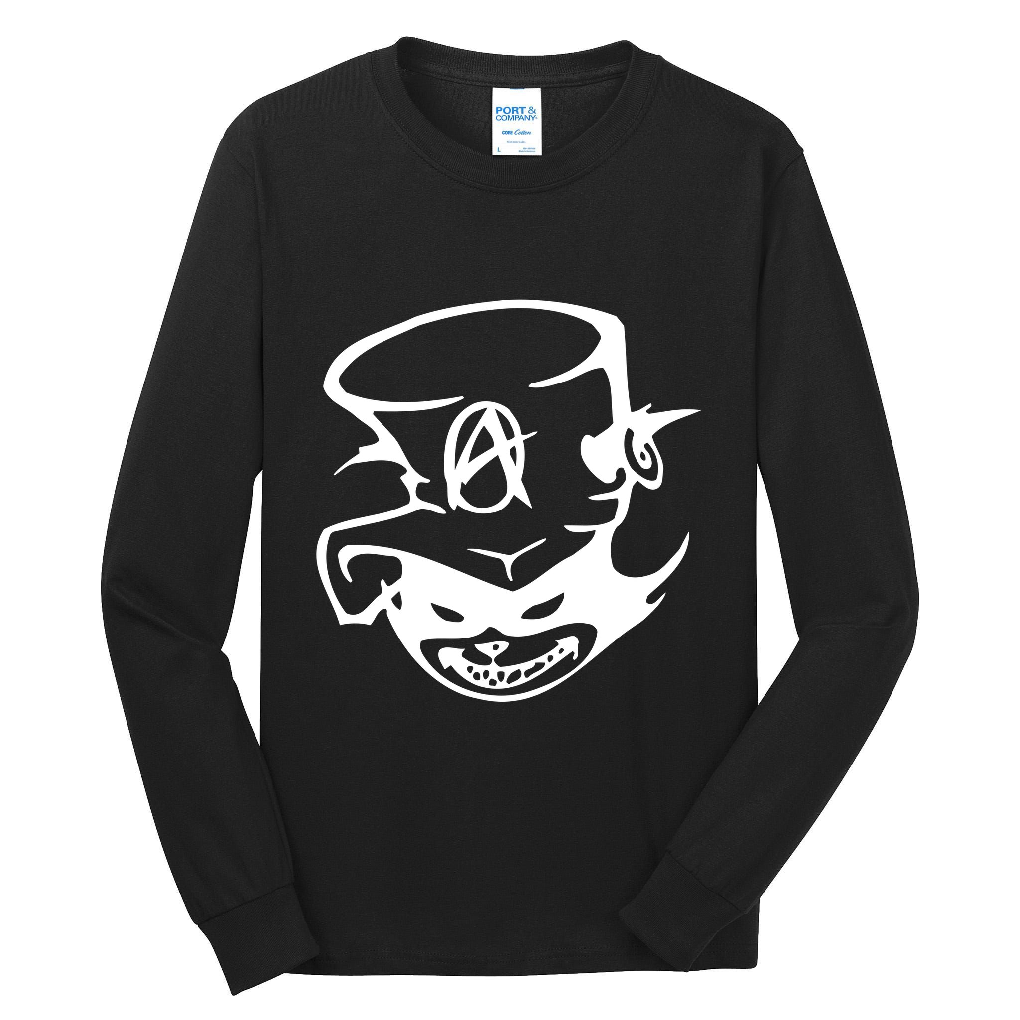 Anarchy Cat Punk Fun Tall Long Sleeve T-Shirt