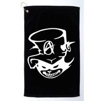 Anarchy Cat Punk Fun Golf Towel