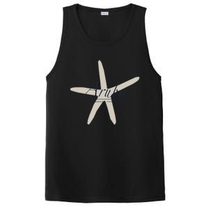 Aruba Caribbean Paradise Souvenir Cool Gift Starfish Gift PosiCharge Competitor Tank