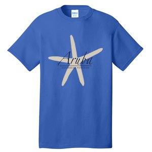 Aruba Caribbean Paradise Souvenir Cool Gift Starfish Gift Tall T-Shirt