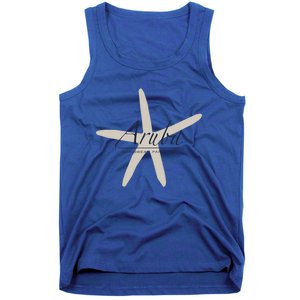 Aruba Caribbean Paradise Souvenir Cool Gift Starfish Gift Tank Top