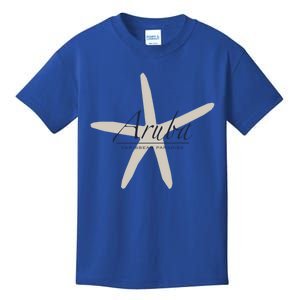 Aruba Caribbean Paradise Souvenir Cool Gift Starfish Gift Kids T-Shirt