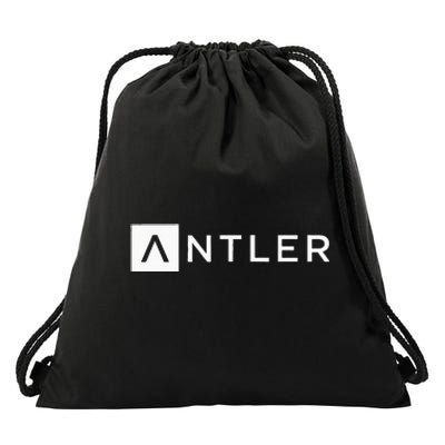 Antler Chest Print Drawstring Bag