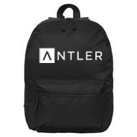 Antler Chest Print 16 in Basic Backpack