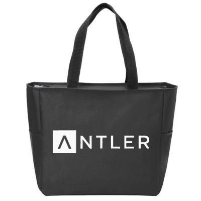 Antler Chest Print Zip Tote Bag