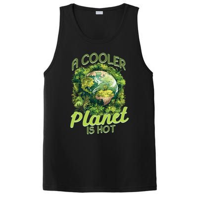 A Cooler Planet Is Hot World Environt Day Eco Warrior Great Gift PosiCharge Competitor Tank