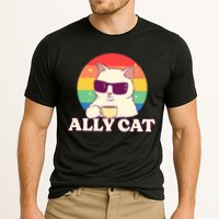Ally Cat Pride Gift Cooling Performance Crew T-Shirt