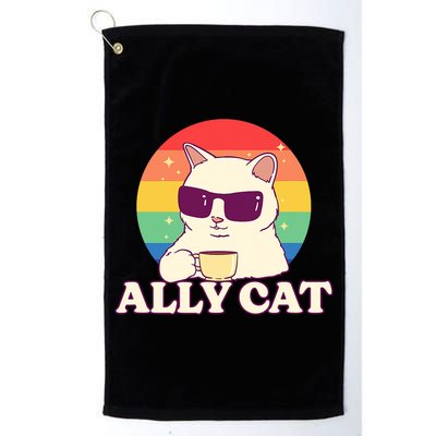 Ally Cat Pride Gift Golf Towel