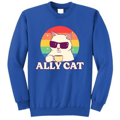 Ally Cat Pride Gift Sweatshirt