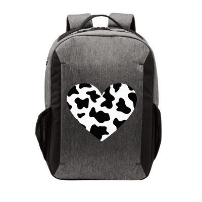 Awesome Cow Print Black & White Print Heart Vector Backpack