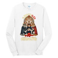 Adhd Cats Roll For Concentration Rpg Gamer Tall Long Sleeve T-Shirt