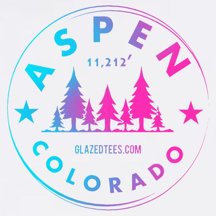 Aspen Colorado Retro Big Mountain Forest Hat