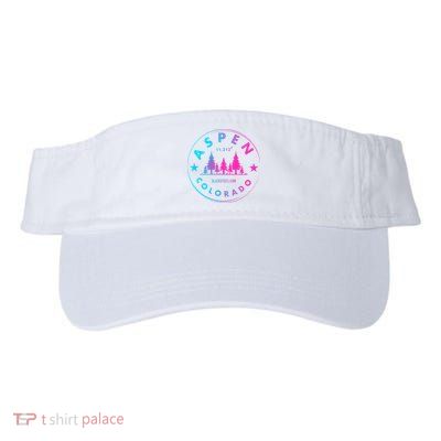 Aspen Colorado Retro Big Mountain Forest Visor